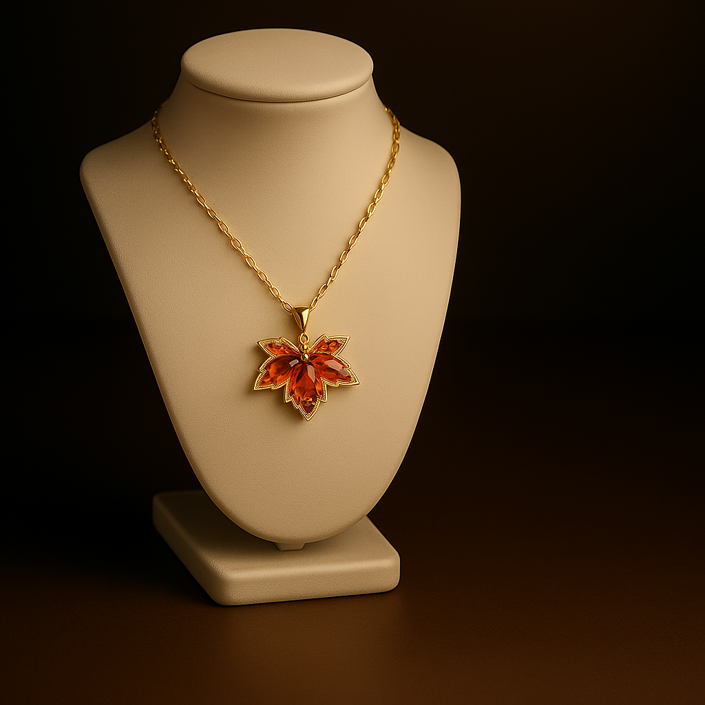 Amber Maple Glow Jewelry Set