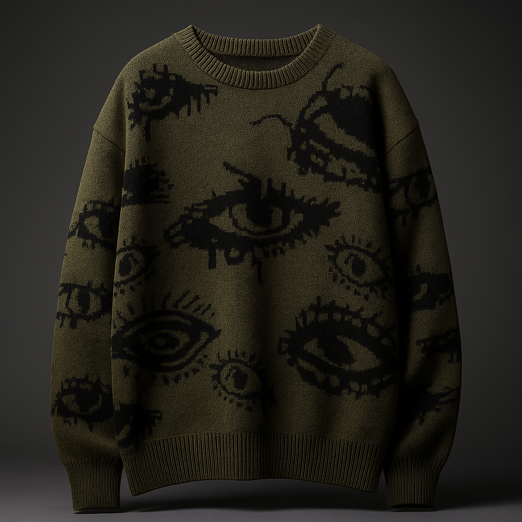 Eclipse Eye Knit Sweater