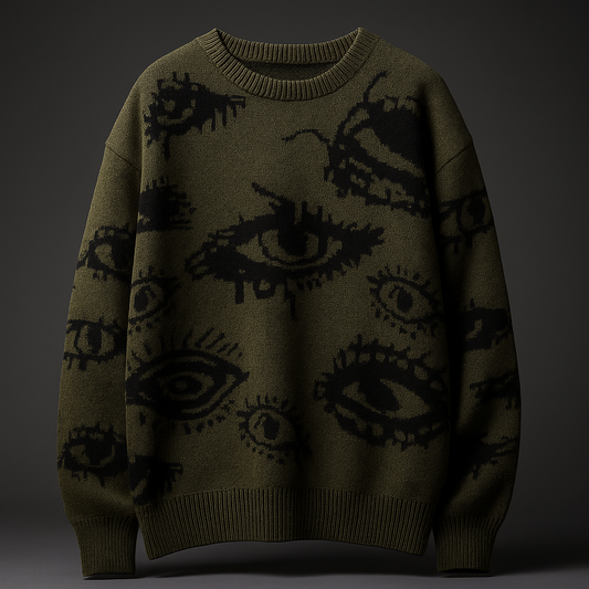 Eclipse Eye Knit Sweater