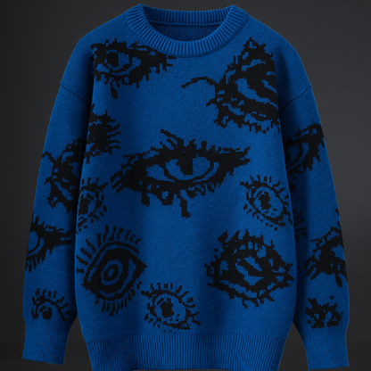 Eclipse Eye Knit Sweater