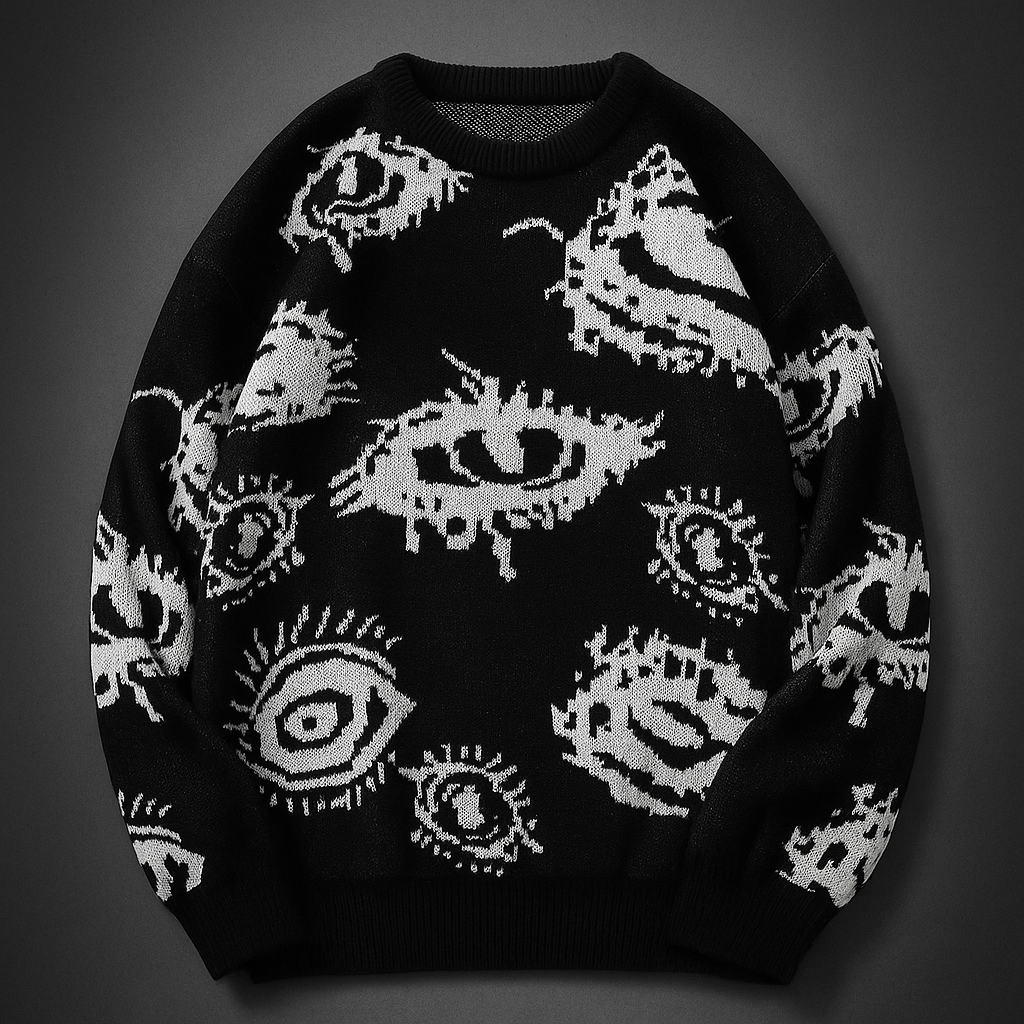 Eclipse Eye Knit Sweater