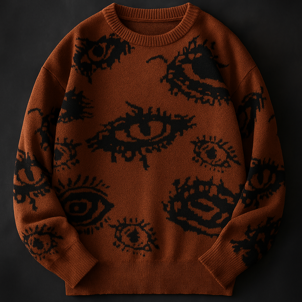 Eclipse Eye Knit Sweater