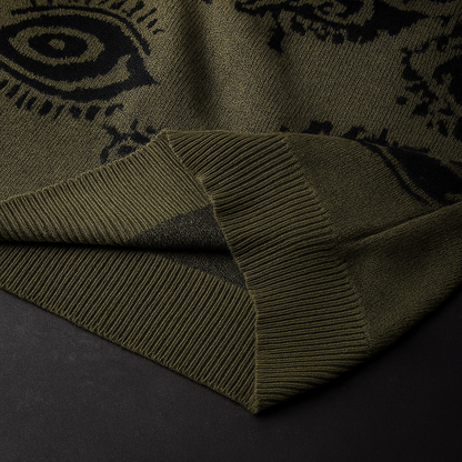 Eclipse Eye Knit Sweater