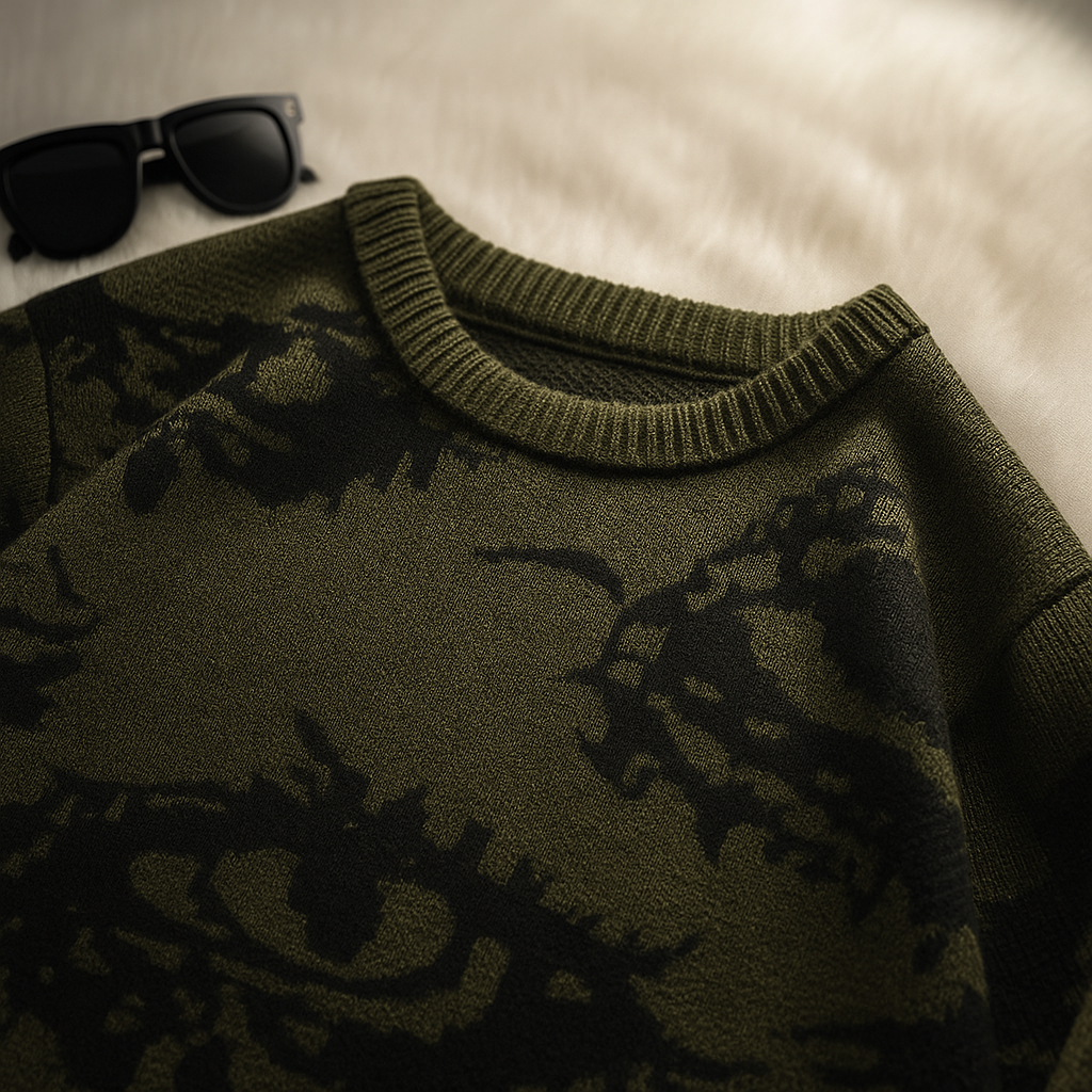 Eclipse Eye Knit Sweater