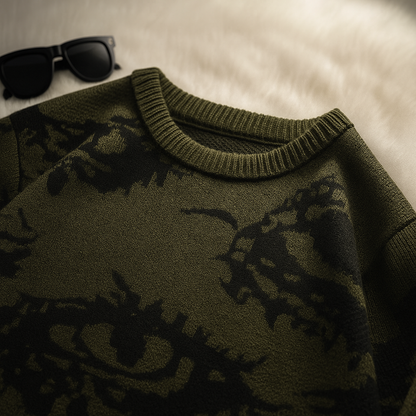 Eclipse Eye Knit Sweater