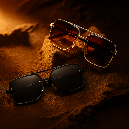 Empire Square Frame Sunglasses