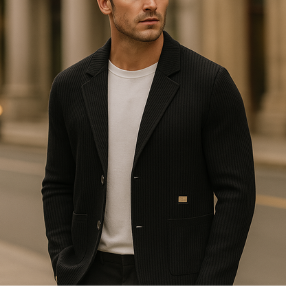 Harrington Knit Blazer