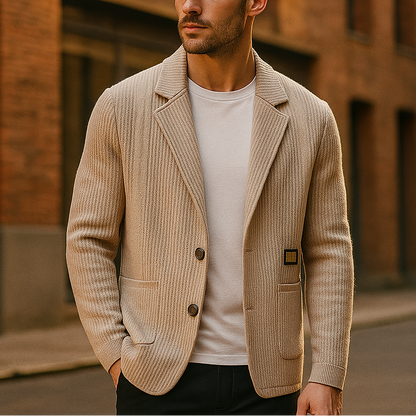 Harrington Knit Blazer