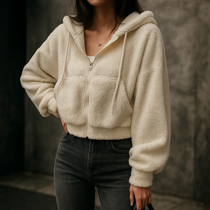 Serra Faux Shear Jacket