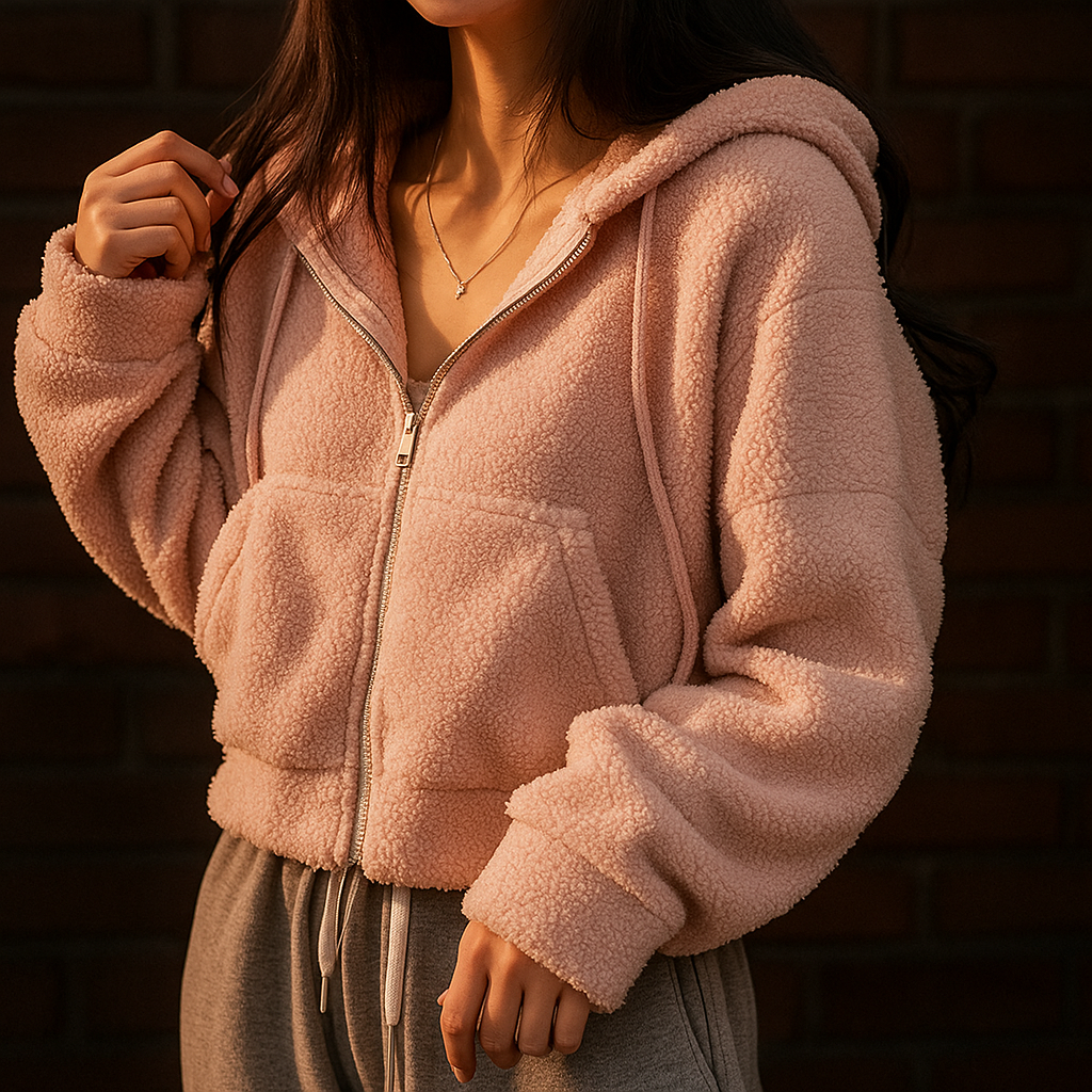 Serra Faux Shear Jacket