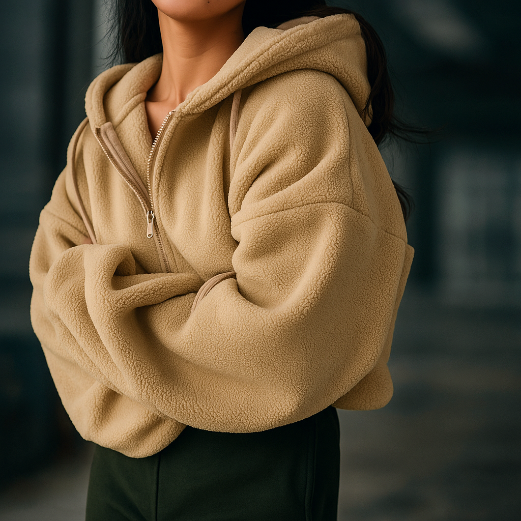 Serra Faux Shear Jacket