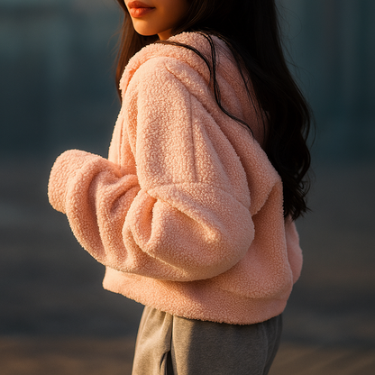 Serra Faux Shear Jacket