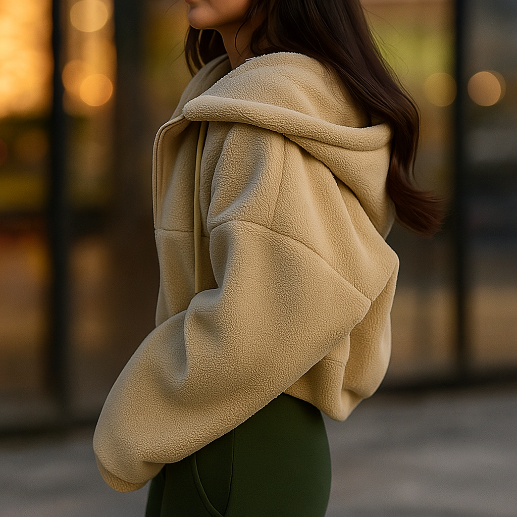 Serra Faux Shear Jacket