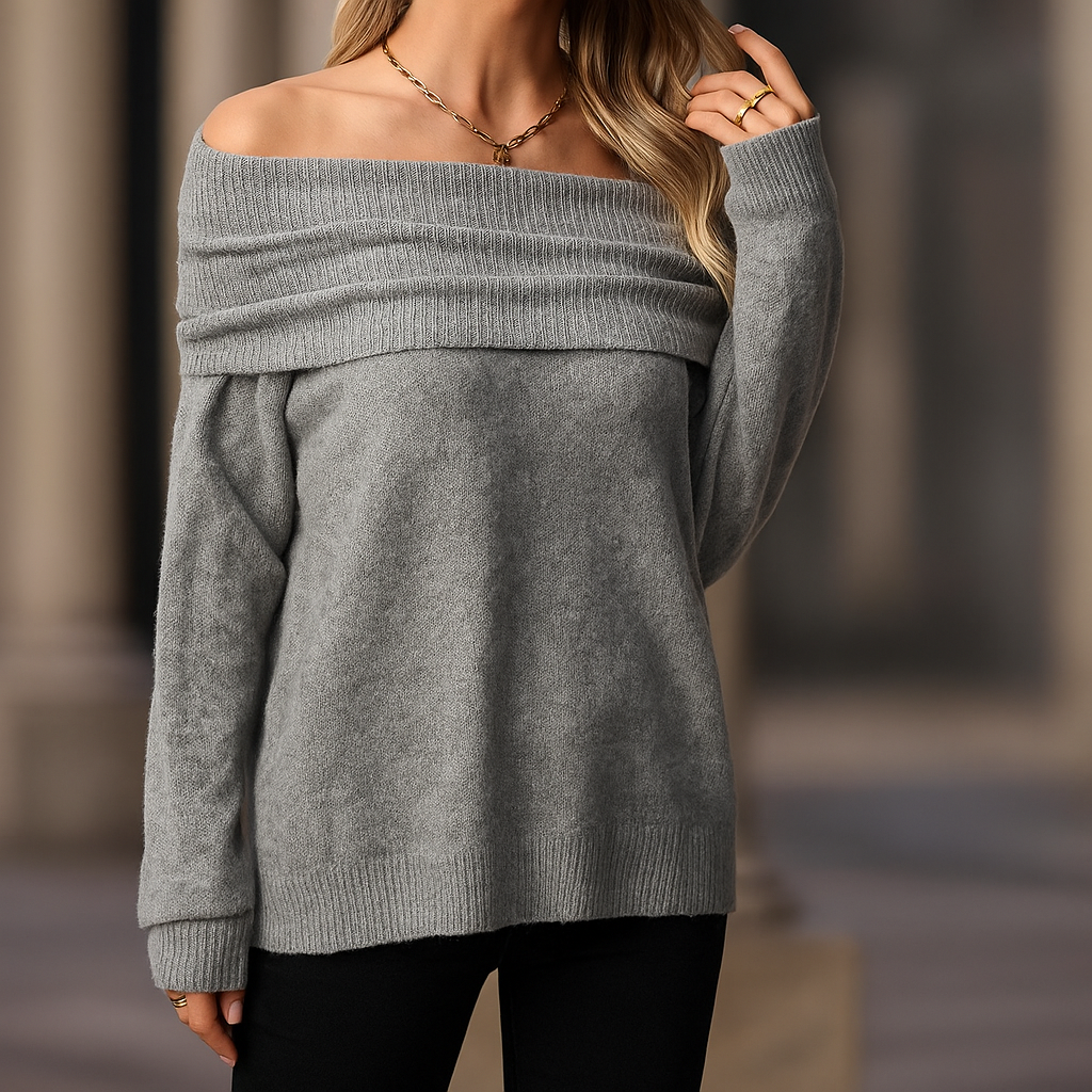 Aurelia Cowl Knit Sweater