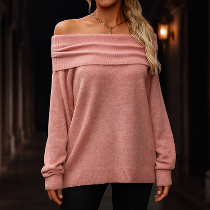 Aurelia Cowl Knit Sweater