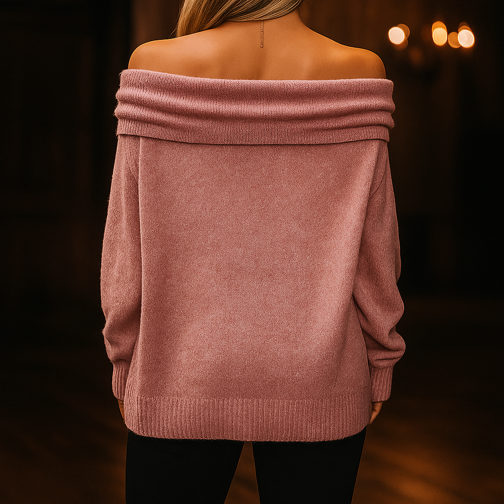 Aurelia Cowl Knit Sweater