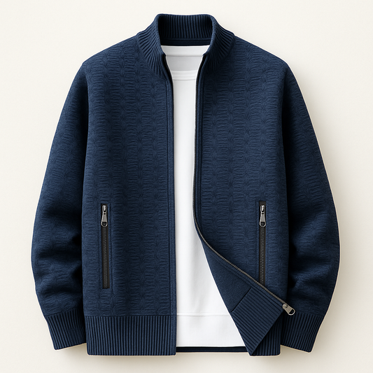 Metro Textured Zip Jacket