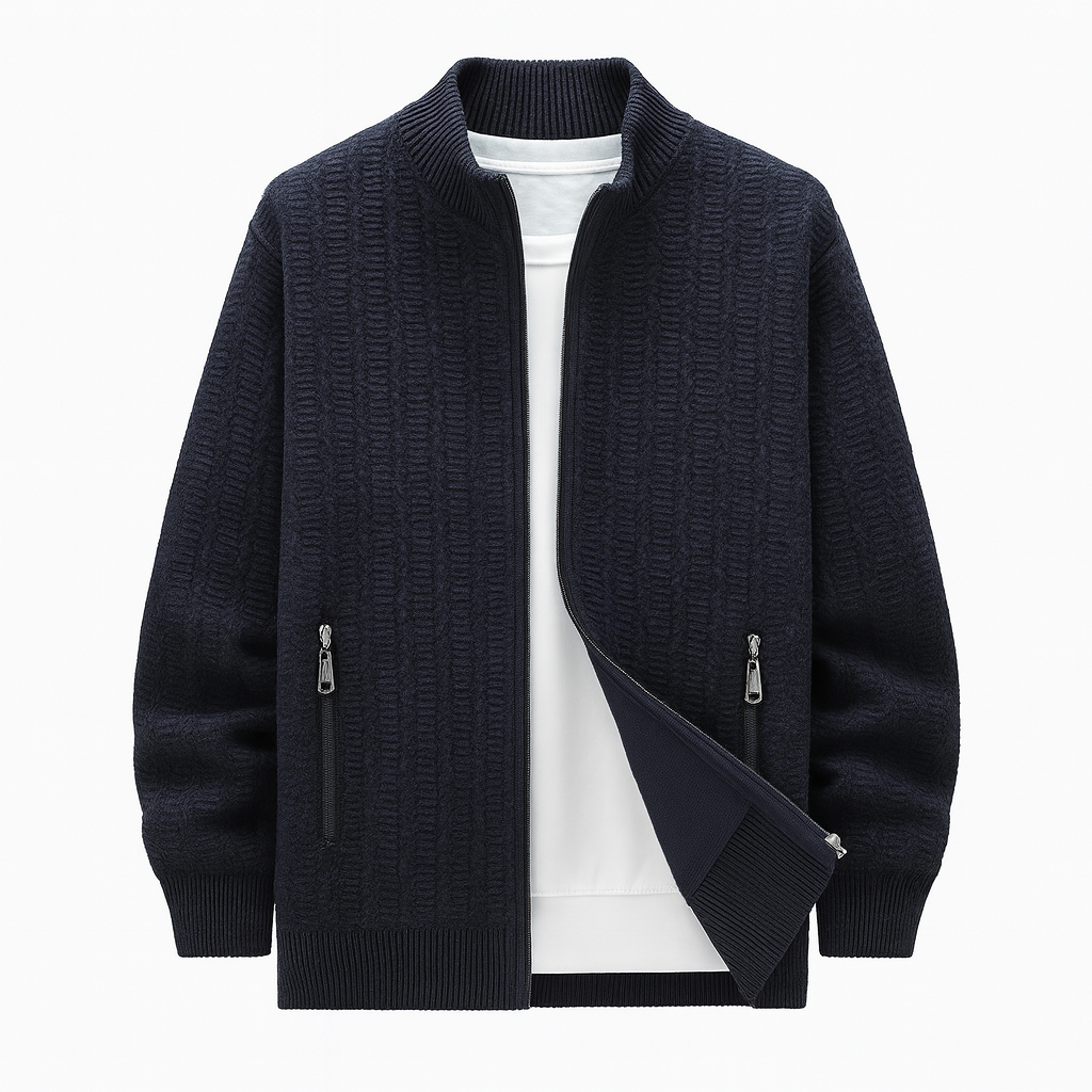 Metro Textured Zip Jacket