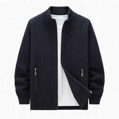 Metro Textured Zip Jacket