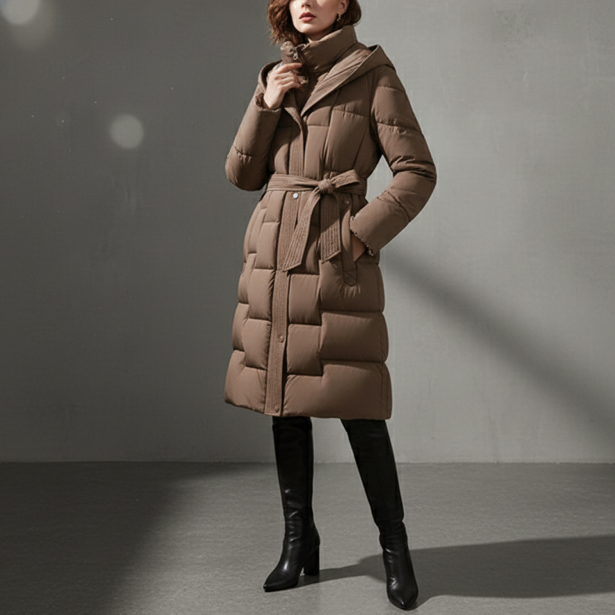 Coldhaven Belted Down Coat