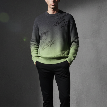 Nordic Fade Knit Sweater