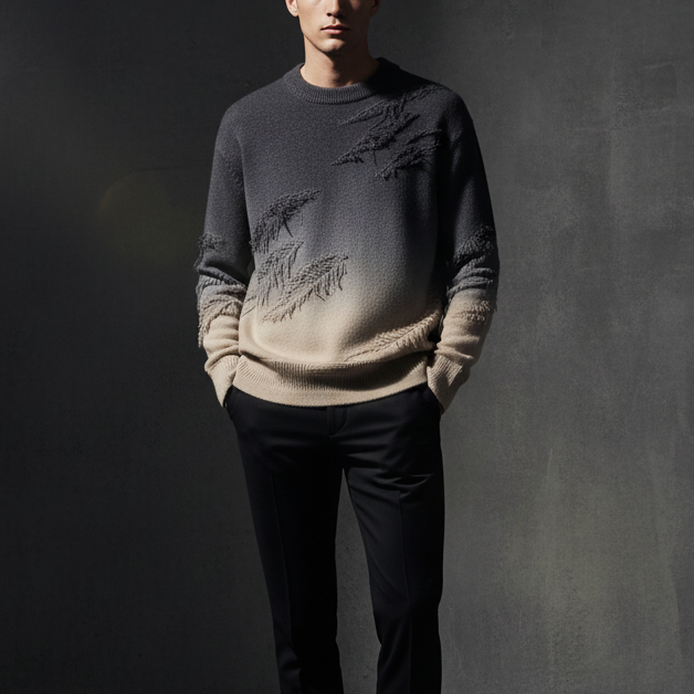 Nordic Fade Knit Sweater