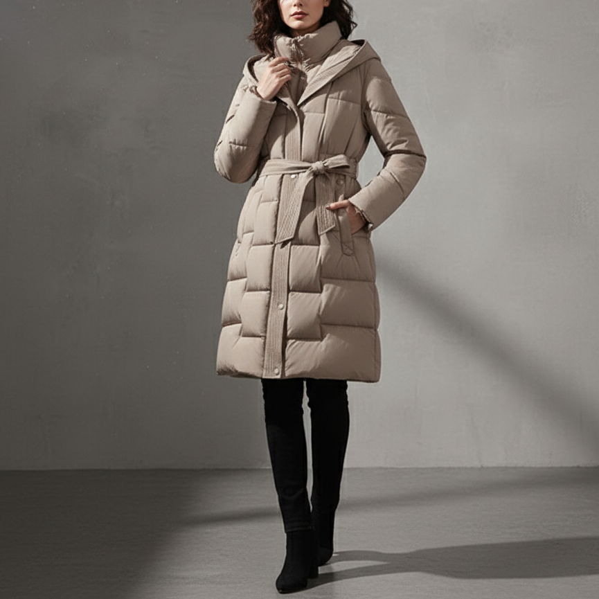 Coldhaven Belted Down Coat