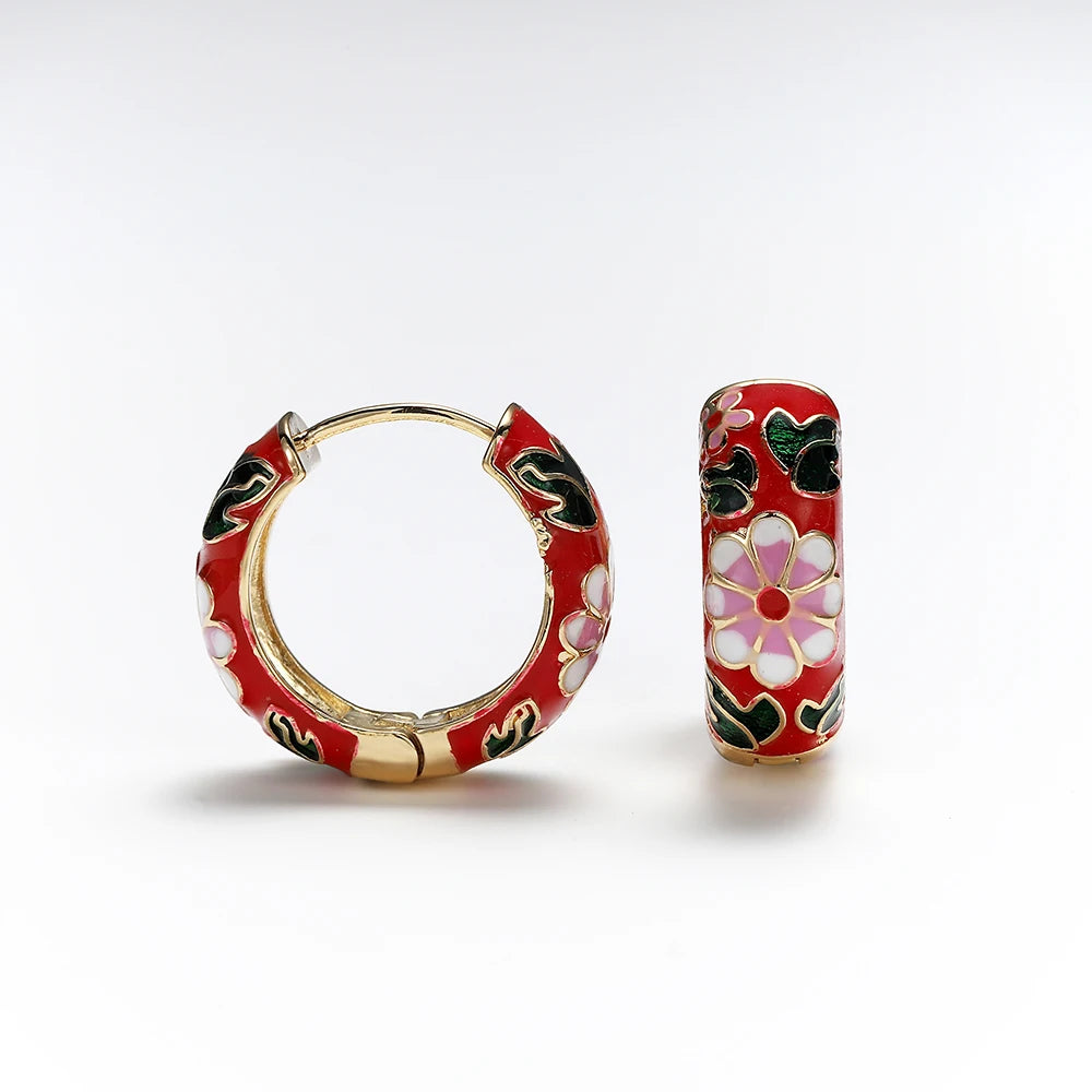 Floral Blush Earrings