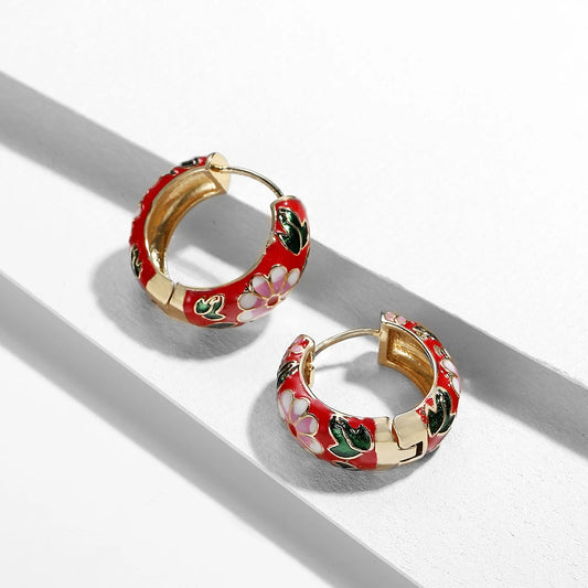 Floral Blush Earrings