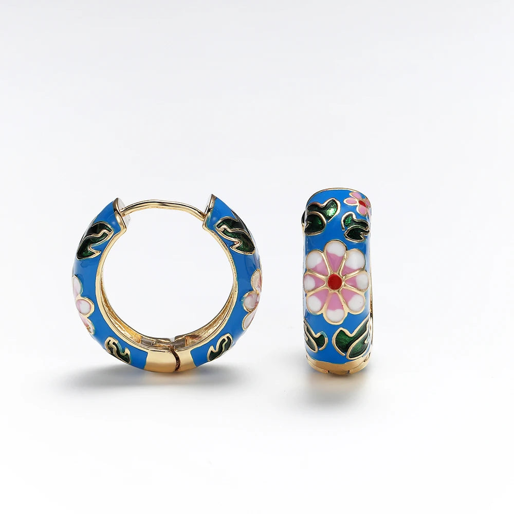 Floral Blush Earrings