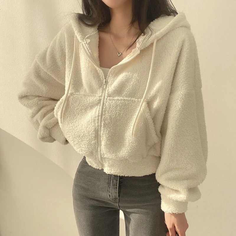 Serra Faux Shear Jacket