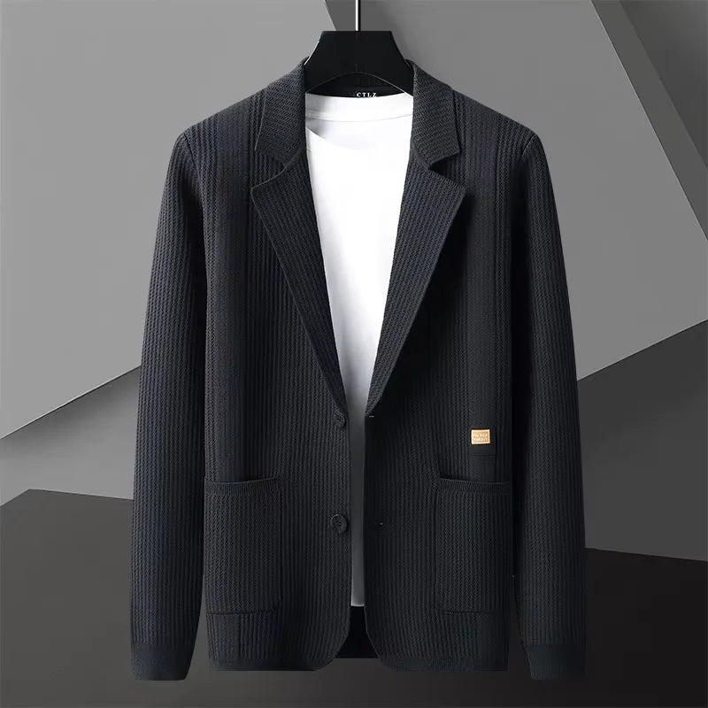 Harrington Knit Blazer