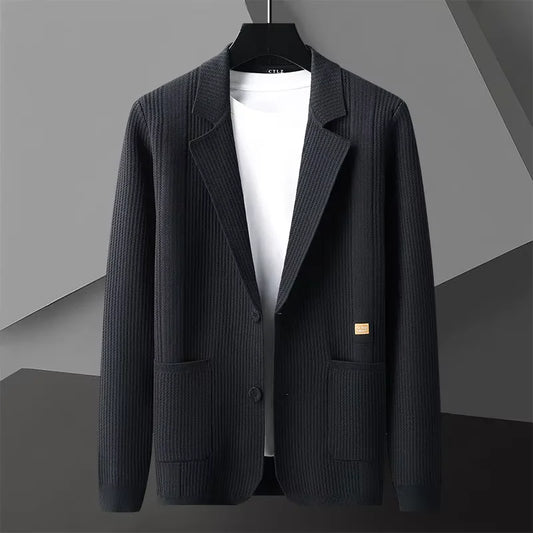 Harrington Knit Blazer