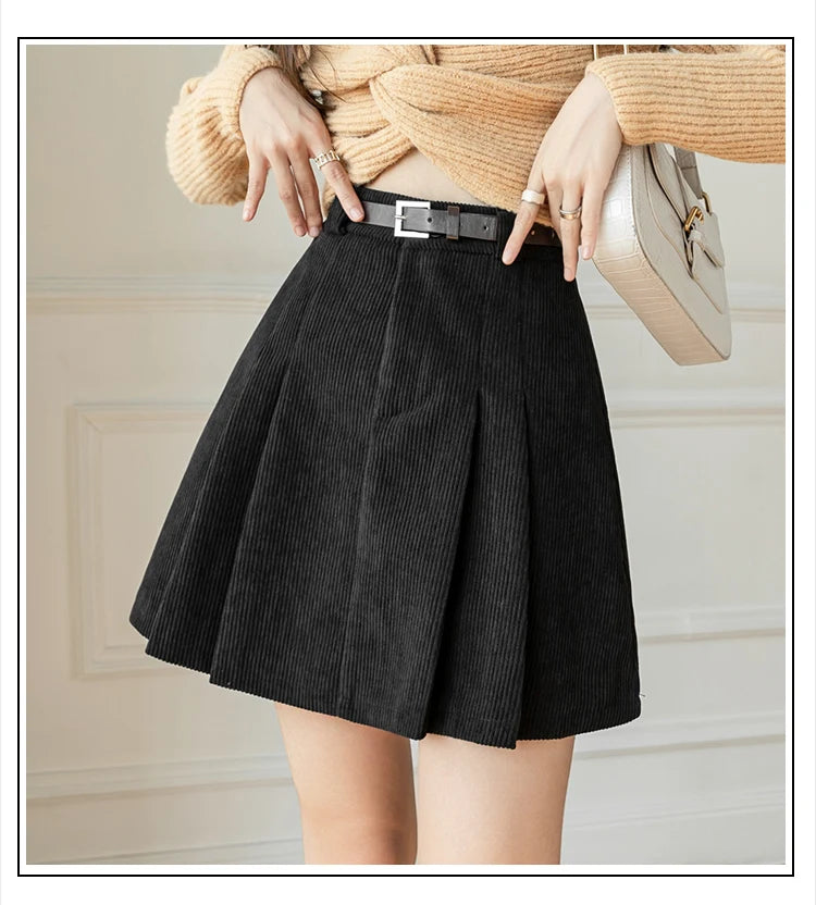Camden Pleat Flare Skirt