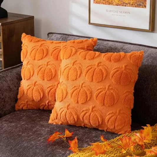 Pumpkin Hollow Pillow Covers