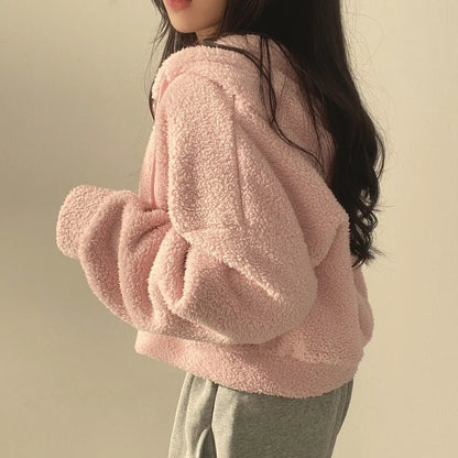Serra Faux Shear Jacket