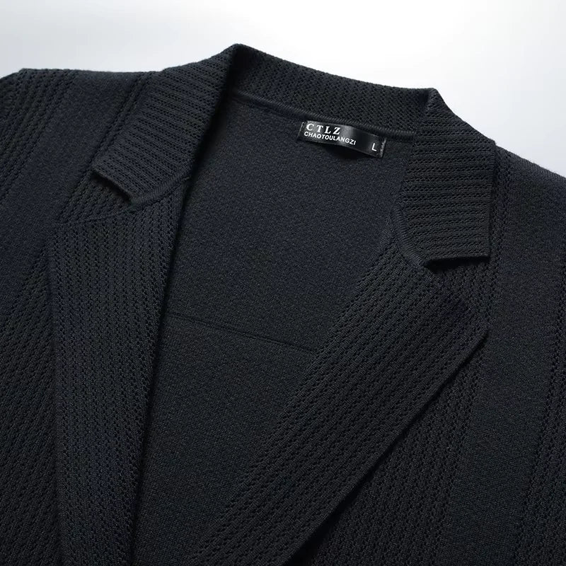 Harrington Knit Blazer
