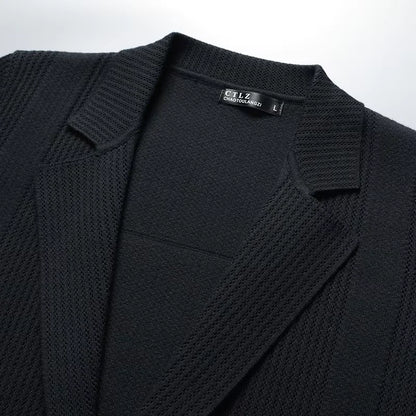 Harrington Knit Blazer