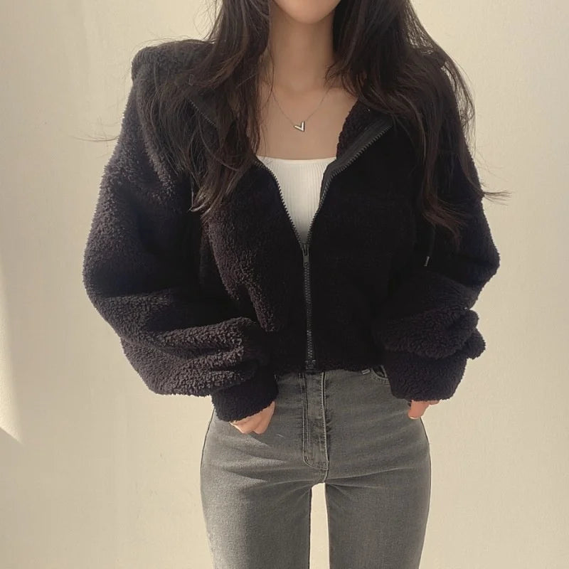 Serra Faux Shear Jacket