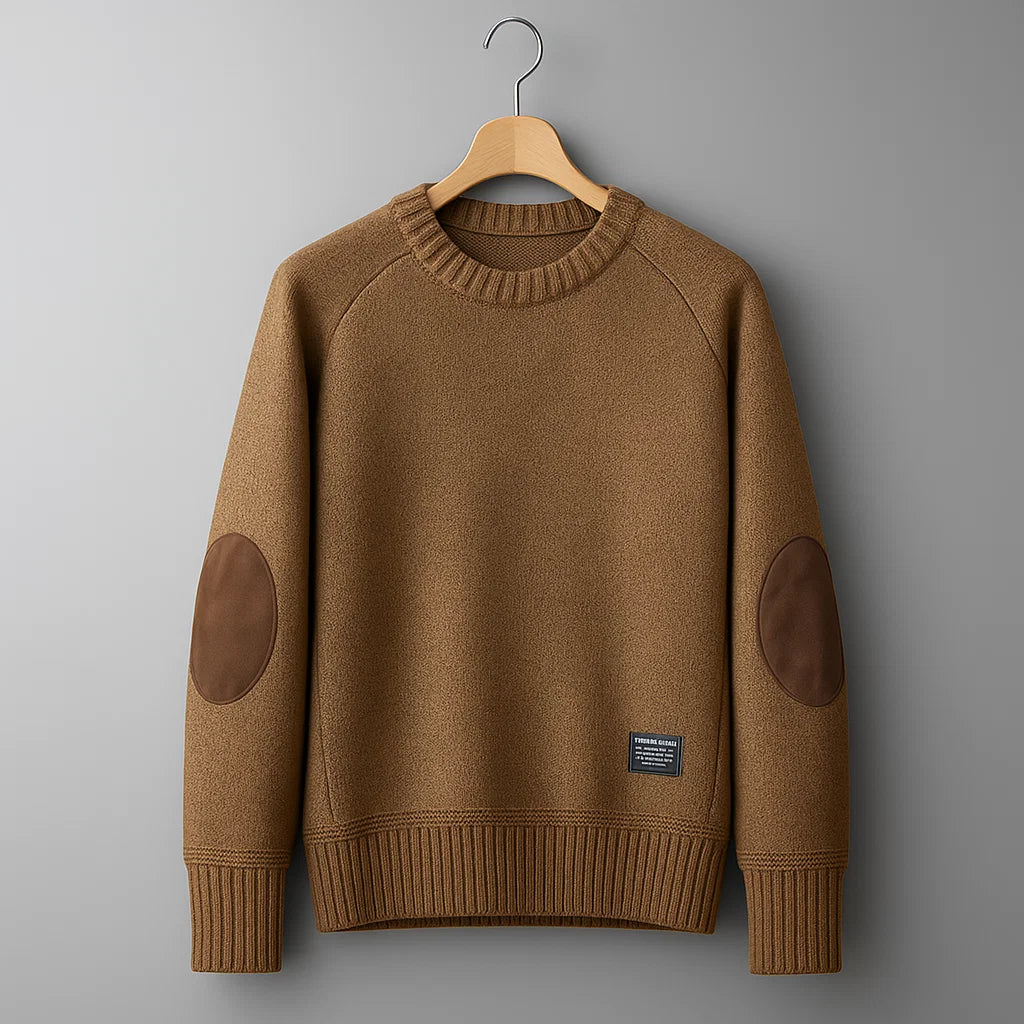 Stratton Patch Sweater