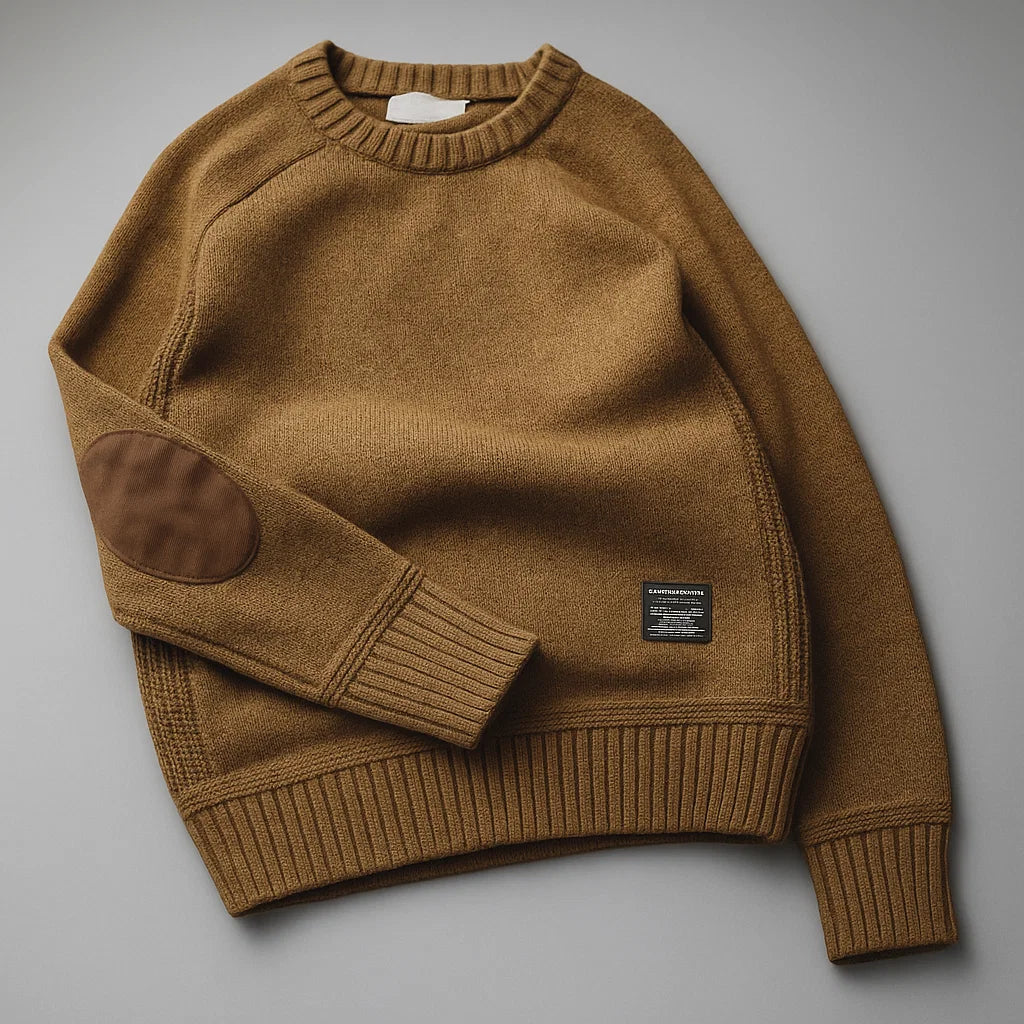 Stratton Patch Sweater