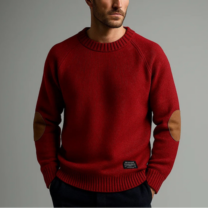 Stratton Patch Sweater
