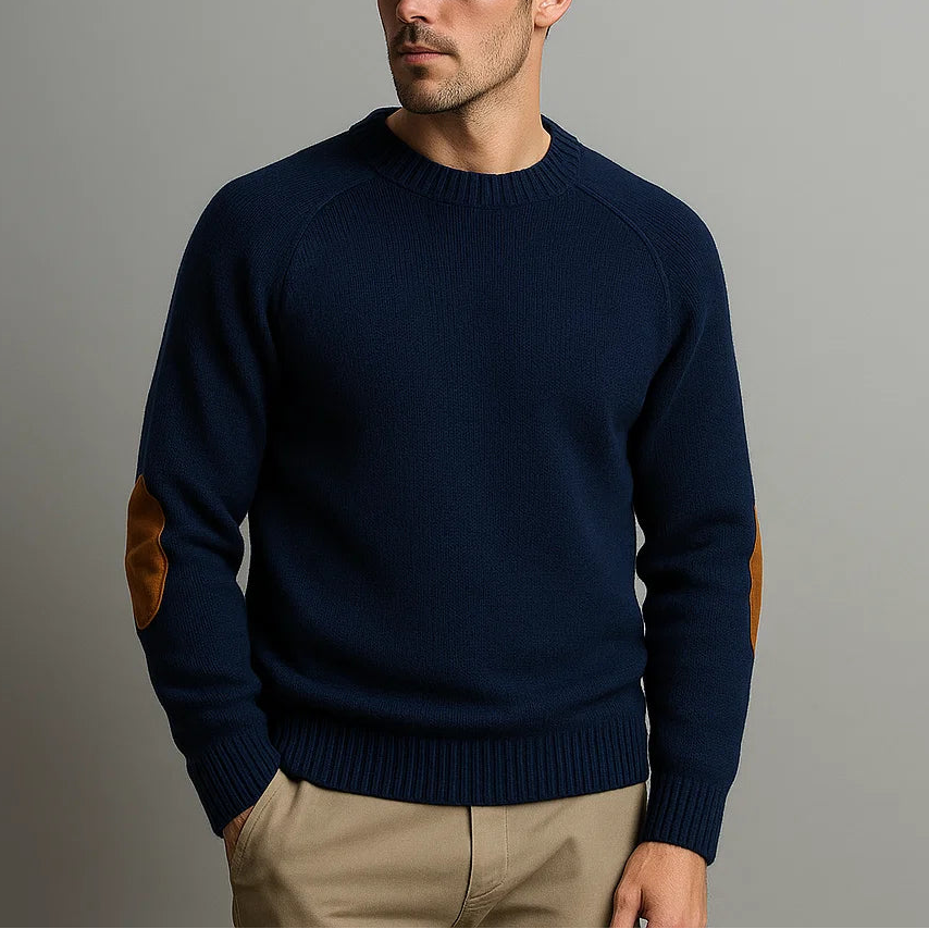 Stratton Patch Sweater